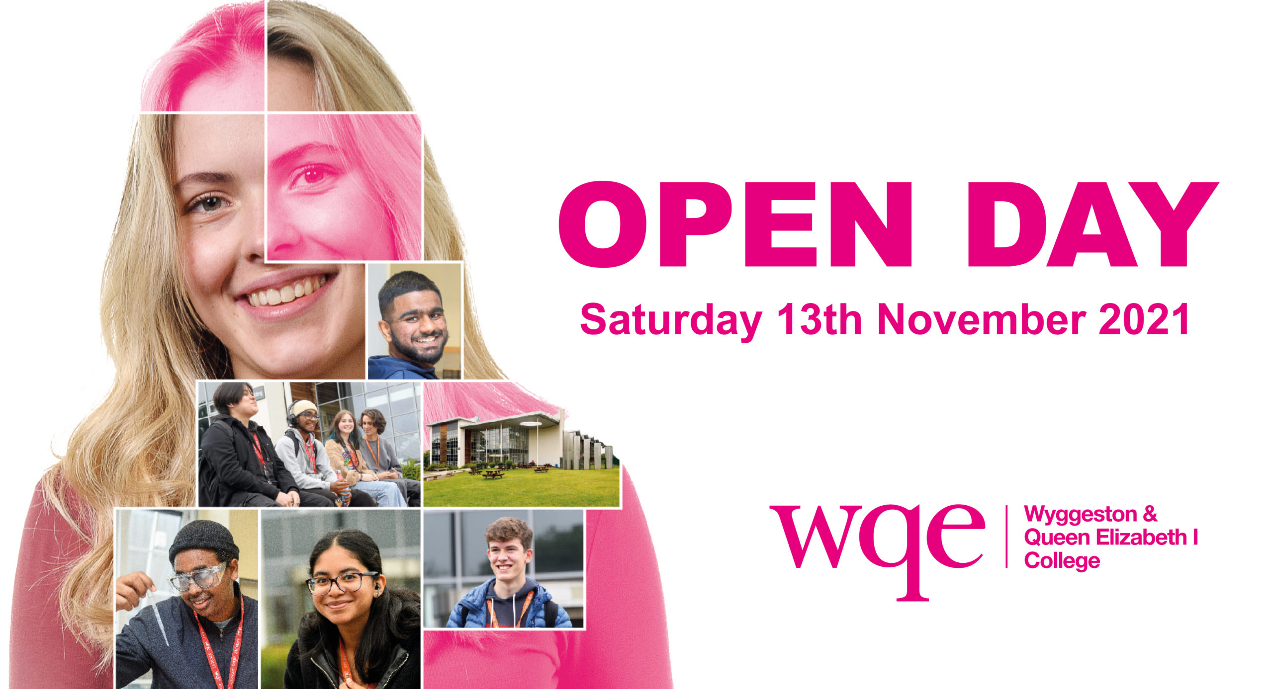 a picture of the open day website cover